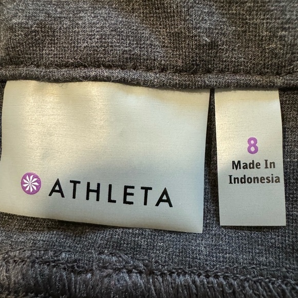 Athleta Ponte Knit 5 pocket Skinny Pants Charcoal Gray 8 - Picture 6 of 11